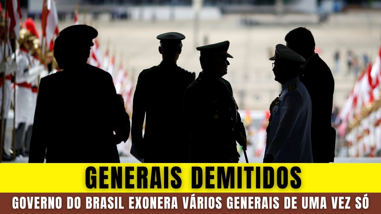 Governo DEMITE Diversos GENERAIS e Intensifica Crise Militar no BRASIL