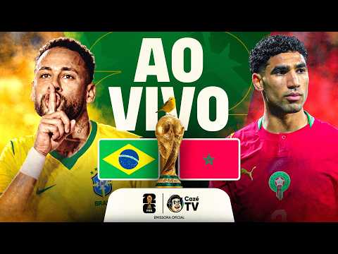 AO VIVO: BRASIL X MARROCOS | COPA DO MUNDO FIFA™ 2026 | 1ª RODADA | FASE DE GRUPOS