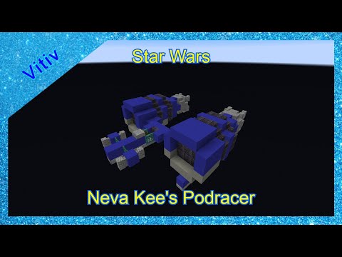 Star Wars Neva Kee's Podracer in Minecraft - Tutorial