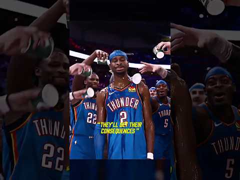 Shai HATES this CELEBRATION 🤫 #shorts