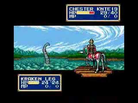 Let's Play Shining Force 2 - Part 37: Damn Kraken
