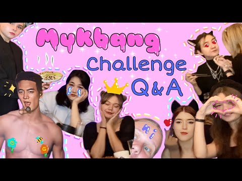 ASMR MUKBANG and Q&A CHALLENGE | by FURIES SQUAD