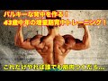 【デカい広い背中を作る!】43歳中年親父の増量期の背中トレーニング