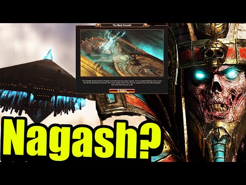 Settra When Nagash's Army Invasion EndGame Crisis BEGINS in Immortal Empires..