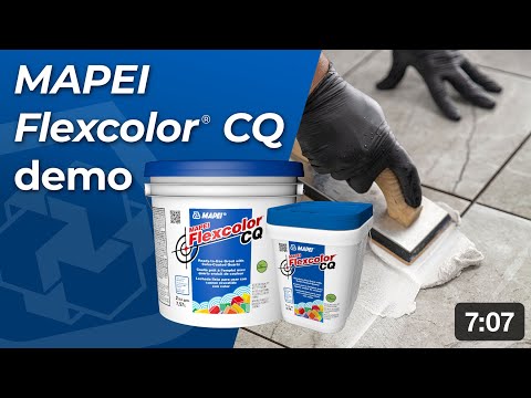 MAPEI Flexcolor CQ full demonstration