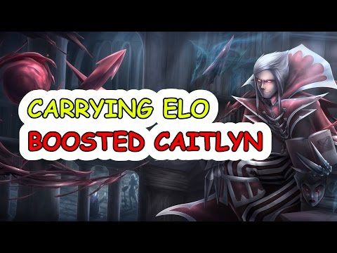 JeTixX-CARRYING ELO BOOSTED CAITLYN VLADIMIR TOP FULL GAMEPLAY COMENTARY