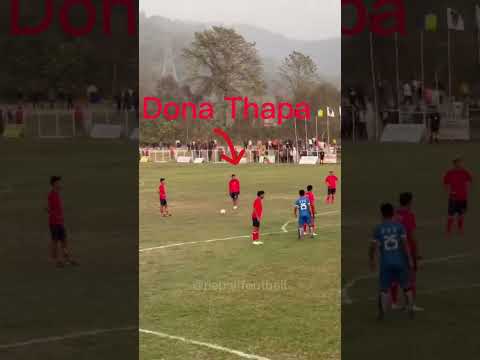 Dona Thapa scored this brilliant free kick..WoW