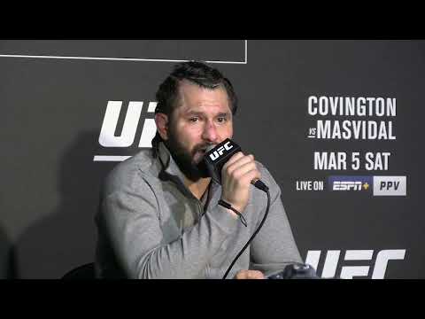 Jorge Masvidal on Colby Covington "If I see him out in the streets Im going to try to break his jaw"