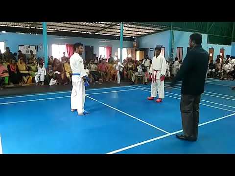 Bodokan Karate JKS Inter Dojo championship above 55 Kg (Senior)Kumite competition