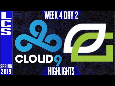 C9 vs OPT Highlights | LCS Spring 2019 Week 4 Day 2 | Cloud9 vs Optic Gaming