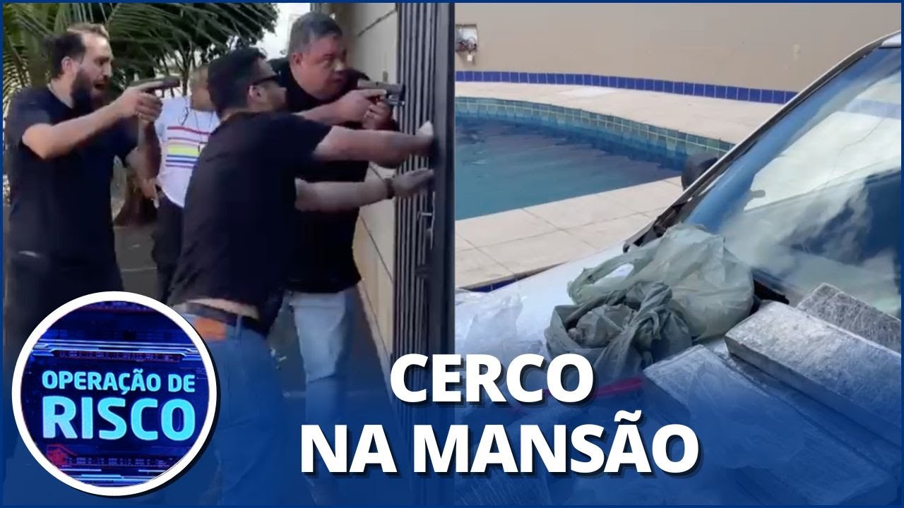 Polícia encontra 60 quilos de droga em casa com piscina