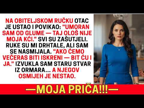 “ONA NIJE MOJA KĆI”, OTAC JE OBJAVIO ZA OBITELJSKIM RUČKOM — TADA SAM DONIJELA ONO ŠTO JE SKRIVAO