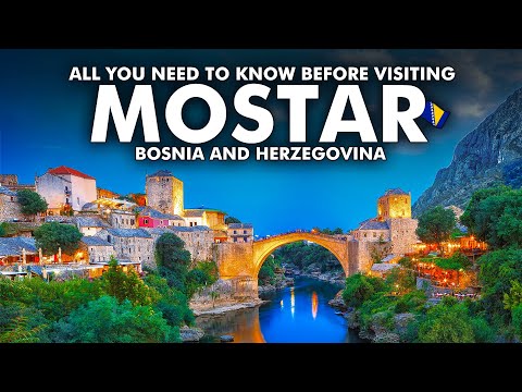 Mostar Bosnia Travel Guide: BEST Things To Do in Mostar Vlog 4K