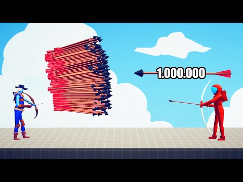 1.000.000 DAMAGE ARCHER vs EVERY GOD - TABS | Totally Accurate Battle Simulator 2023