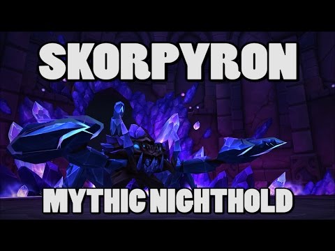 Wicked vs Skorpyron - Mythic Nighthold [Resto Shaman PoV]
