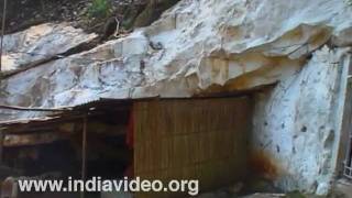 The shrine on a  hillock