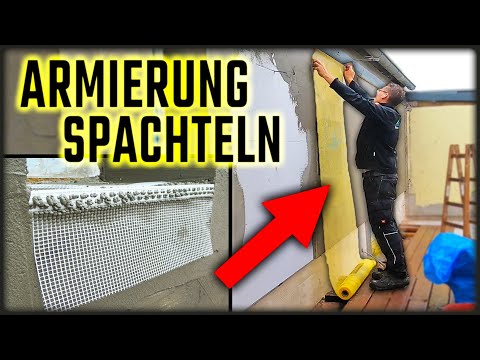 Plastering walls - Filling mesh | Incorporating reinforcement mesh! | Home Build Solution