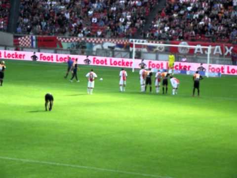 Ajax vs FC Utrecht Amsterdam ArenA 3-10-2010 Goal 1