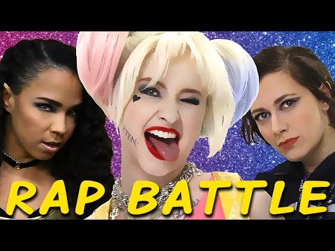 HARLEY QUINN & BIRDS OF PREY: Princess Rap Battle (Mary Kate Wiles SWOOP Whitney Avalon) *explicit*