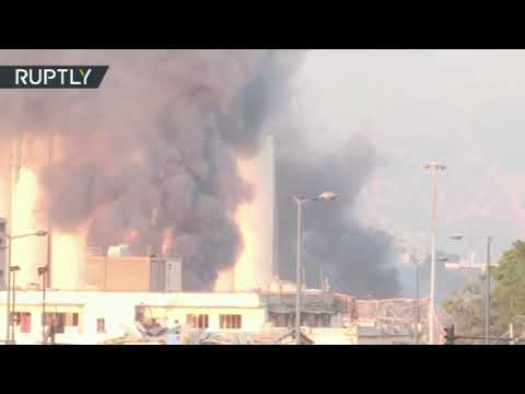 4 Minute Compilation Giga Explosion Beirut (August 4th 2020)