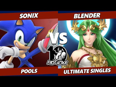First Attack 2022  - Sonix (Sonic) Vs. Blender (Palutena) Smash Ultimate Tournament