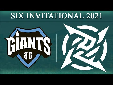 GIA vs NIP @ Coastline | Giants Gaming vs Ninjas in Pyjamas | Six Invitational 2021 (12 May 2021)
