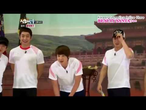 Shinhwa Broadcast Cut - Shinhwa Scream their lungs out.flv