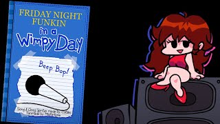 Cover art for fnf vs wimpy kid