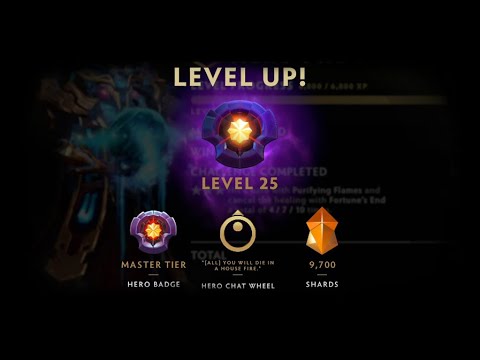 DotA 2 || My Oracle reaching Master Tier - Level 25 || Crusader bracket.