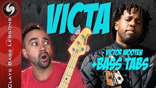 VICTA - Bass lesson with TABS - VICTOR WOOTEN