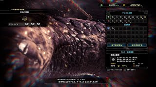 ミラボレアス ヘビィボウガン ソロ 7'57"36