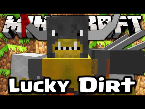 Unbelievable Lucky Dirt Challenge in Minecraft!