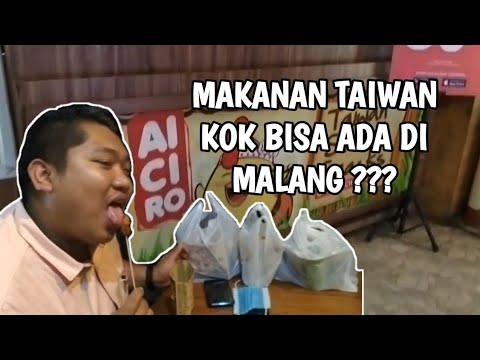 Ngemil snack Taiwan Enak di Aiciro Borobudur Malang