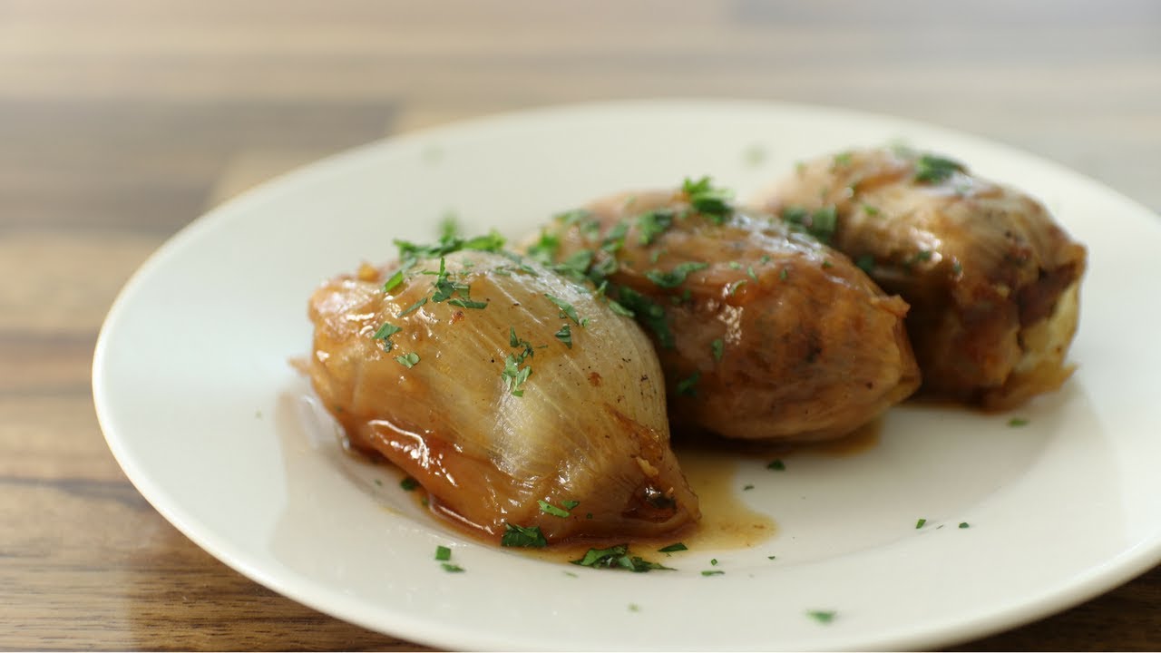 Stuffed Onion Leaves