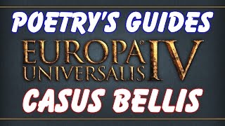 How To: get a Casus Belli in EU4!