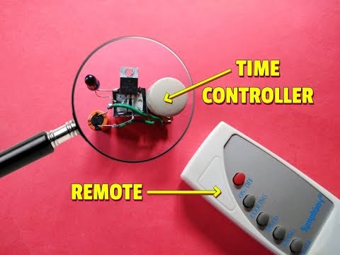 Remote Control Timer Circuit..Timer Circuit Control By Remote...Simple Timer Circuit.. Video