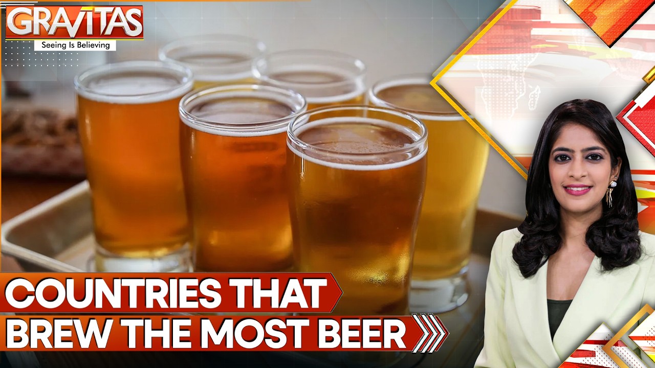 Top Five Countries Brewing The Most Beer | GRAVITAS | WION