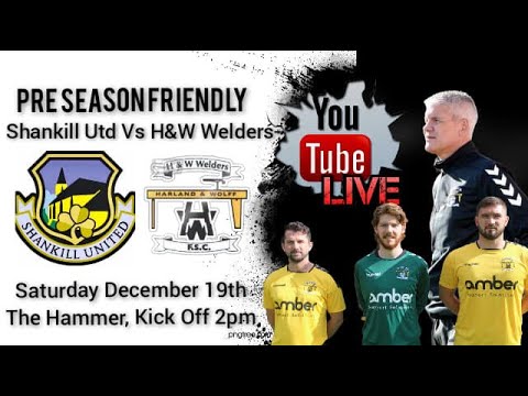Shankill United vs H&W Welders, Saturday 19th December 2020