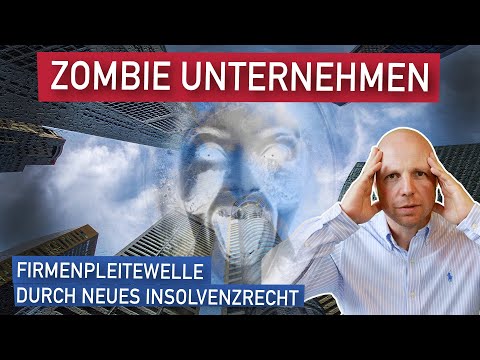 Zombie-Unternehmen und eine riesige Firmenpleitewelle kommen! Das Insolvenzrecht macht’s möglich!