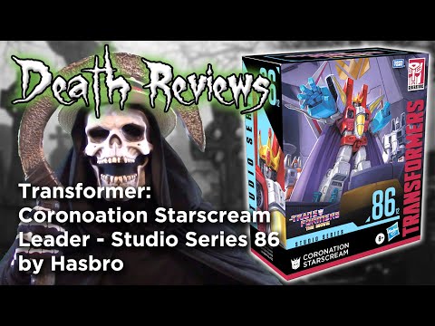 Death Reviews: Coronation Starscream: Leader - Studio Series 86
