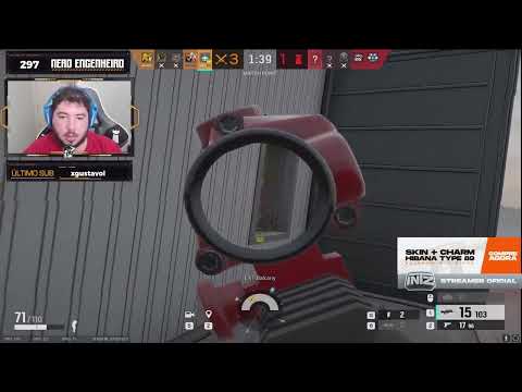 Q BALINHA DO NERD, SLC KKKK! OLHA A SORTE DESSE CARA KKKK - MELHORES MOMENTOS RAINBOW SIX SIEGE