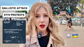 Ukraine News: Ballistic Attack, Kyiv Protests & Warnings of Another Massive Attack 🇺🇦