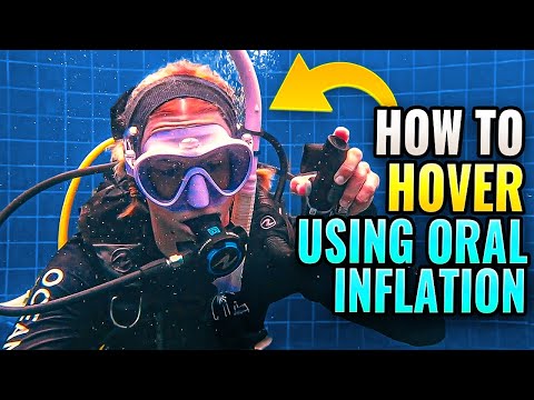 How to Hover Using Oral Inflation in Confined Water 4: Learn to Become a Scuba Diver in Thailand