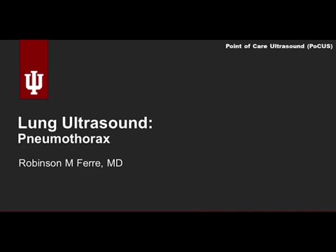 Lung Ultrasound Pneumothorax