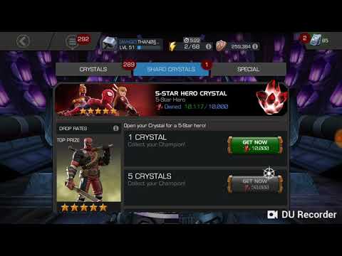 5 star crystal opening marvel contest of champions