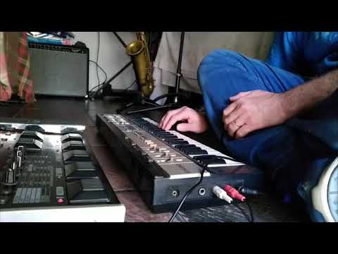 Casio MT 400v + Korg AX3000g
