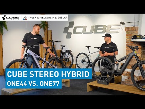 BIKE COMPARISON: CUBE Stereo Hybrid ONE44 vs. Stereo Hybrid ONE77