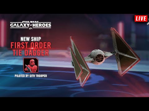 TIE Dagger Unlock and 4 Star Testing - Boost for the Finalizer? Darth Malak Event is Driving Me Mad