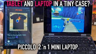 Tiny Laptop & Tablet 2-in-1: Piccolo Series81x - Intel N150 CPU
