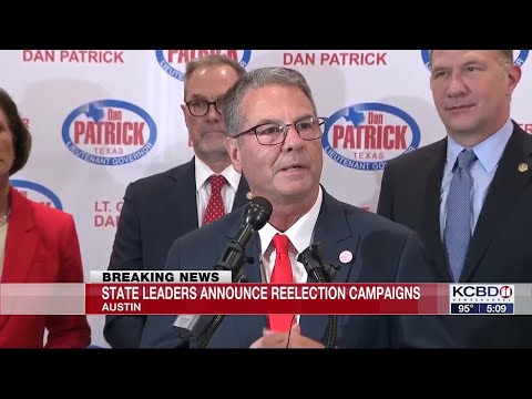 Dan Patrick, Charles Perry among candidates to announce reelection campaigns